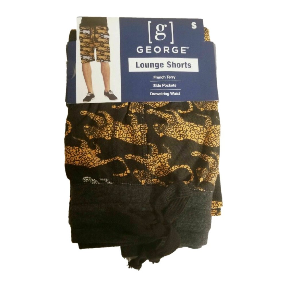 Lounge Shorts MENS SM l French Terry Side Pockets